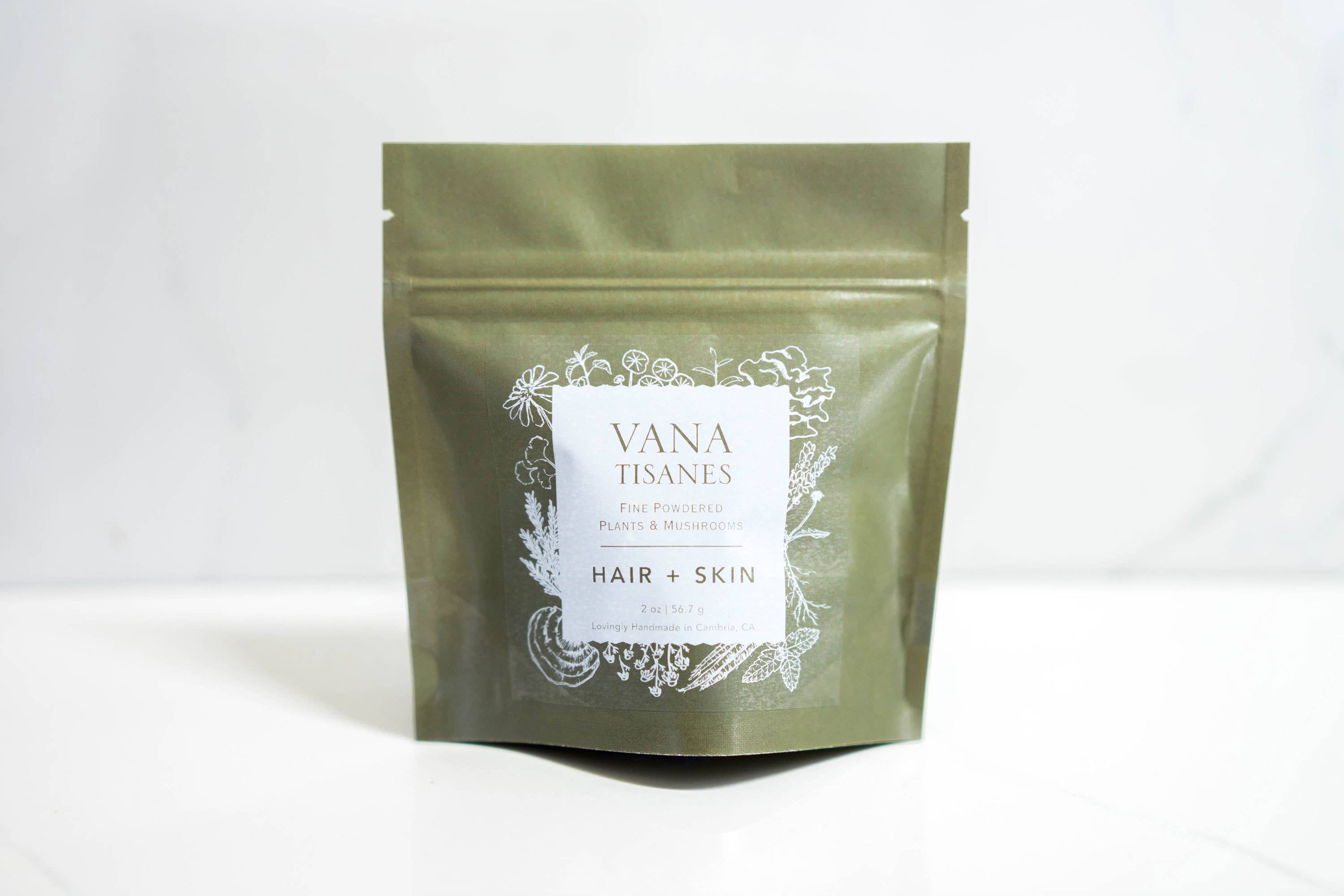 Hair + Skin Plant & Mushroom Powder for beauty health
