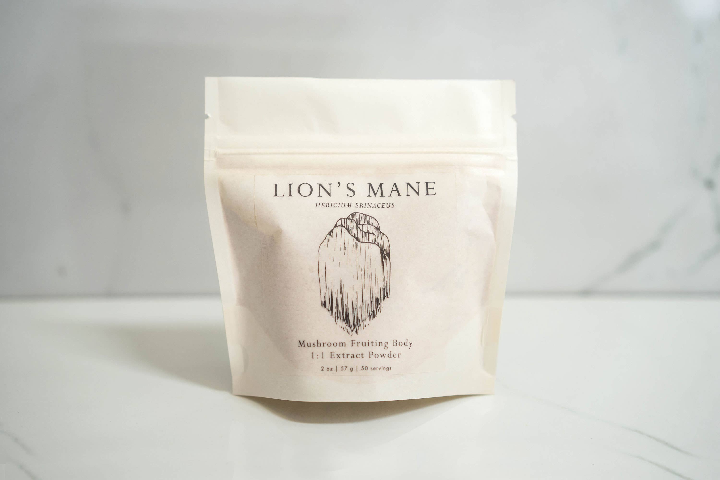Lion's Mane Mushroom Powder - organic 1:1 extract